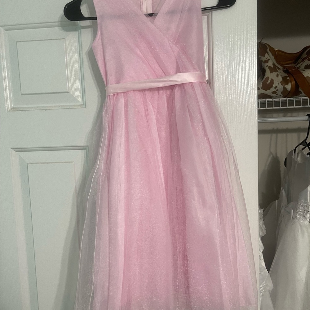 Charming Pink Kids Formal Dress